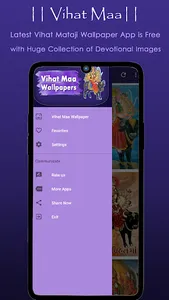 Vihat Maa Wallpaper Mata Photo screenshot 7