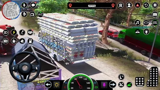 Truk Sound Basuri Simulator screenshot 0
