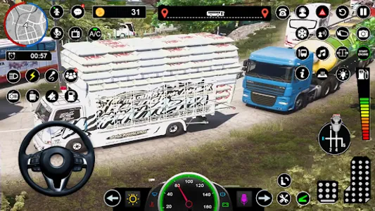 Truk Sound Basuri Simulator screenshot 4