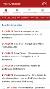 Veille Artisanat screenshot 0