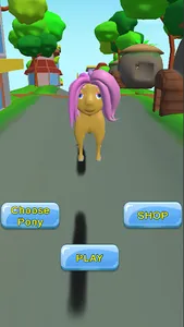 Pony Subway Run Little Town screenshot 1