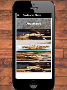 Receta arroz blanco screenshot 0