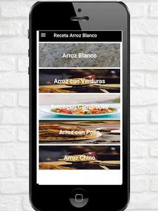 Receta arroz blanco screenshot 1
