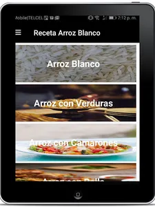Receta arroz blanco screenshot 3