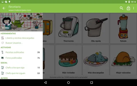 Recetario, recetas de cocina screenshot 13