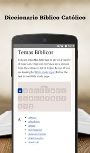 Diccionario Bíblico Católico screenshot 5