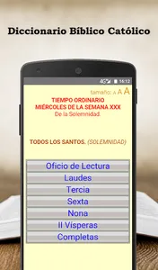 Diccionario Bíblico Católico screenshot 7