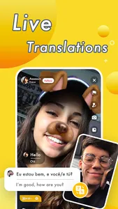 Vimo - Random Video Chat & Voi screenshot 1