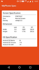 MyPhone Spec screenshot 1