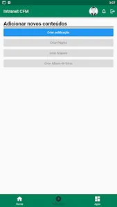 Intranet CFM screenshot 3