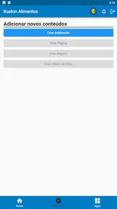 Intranet Ruston screenshot 2