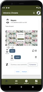 Intranet Universo Zinzane screenshot 1