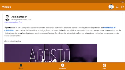 Vindula Demonstração screenshot 0