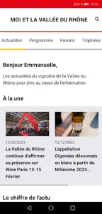 Vins Rhône Campus screenshot 2