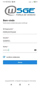 WSGE Força de Vendas screenshot 0