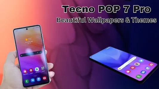 Tecno POP 7 Wallpaper, Themes screenshot 2