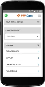 VIPCars.com – Car Rental screenshot 3