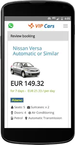 VIPCars.com – Car Rental screenshot 5