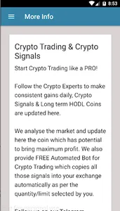 VIP Crypto Signals screenshot 2