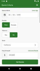 Life Insurance Quotes by VIP screenshot 3