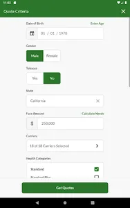 Life Insurance Quotes by VIP screenshot 9