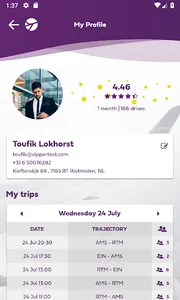 Vipper Carrier App screenshot 1