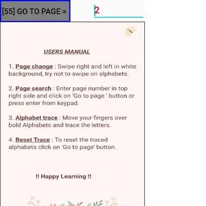 iLearns Nursery Alphabets Trac screenshot 0
