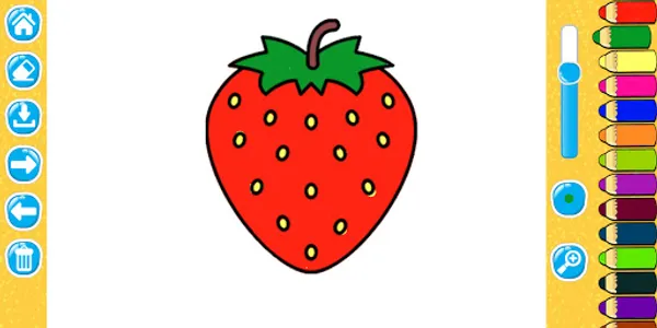 Fruits Coloring Book screenshot 3