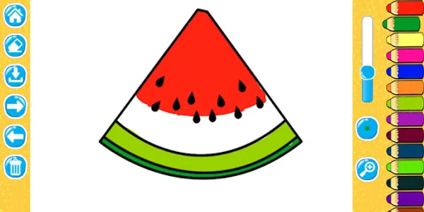 Fruits Coloring Book screenshot 5