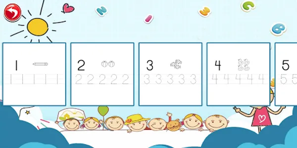 Kids Tracing Alphabets, Number screenshot 4
