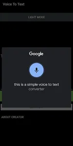 Voice To Text Converter screenshot 1