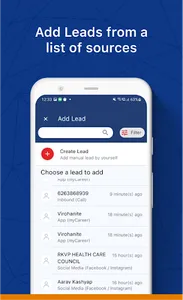 Virohan myLeads screenshot 1