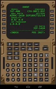 Virtual CDU 747 screenshot 6