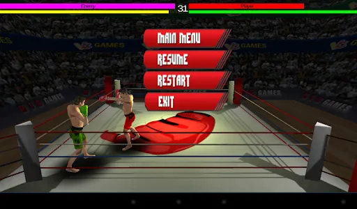 3D boxing game screenshot 9