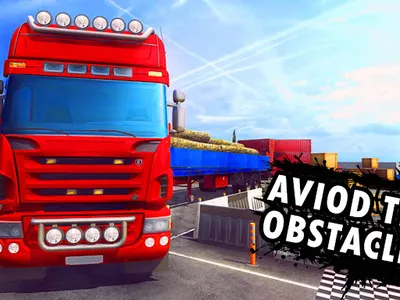 Cargo Truck Parking Games 3D screenshot 9