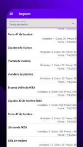 Sales Register screenshot 4