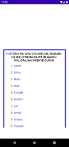 Visa vya Mitume na Manabii screenshot 6