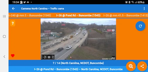 Cameras North Carolina Traffic screenshot 7