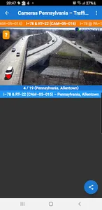 Cameras Pennsylvania - Traffic screenshot 5