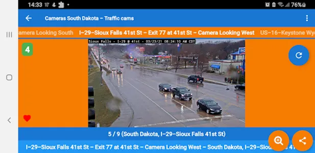 Cameras South Dakota Traffic screenshot 7