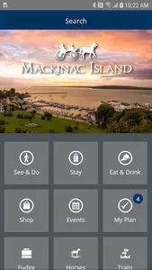 Visit Mackinac Island Michigan screenshot 0