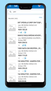 Visma Bestilling screenshot 2