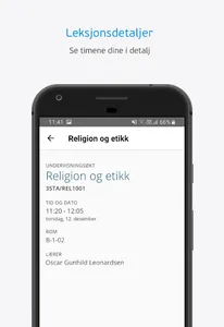 Visma InSchool screenshot 1