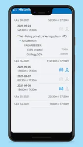 Visma DvPro Timefangst screenshot 3
