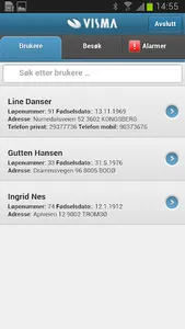 Visma Mobil Omsorg screenshot 1