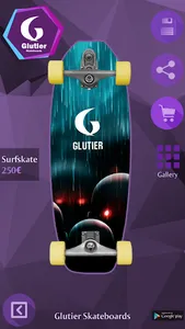 Glutier Skateboards screenshot 2