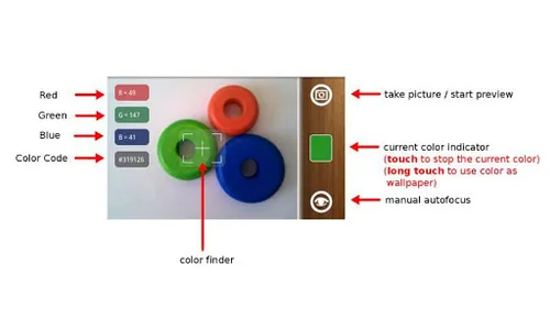 ColorMeter - color picker RGB screenshot 2