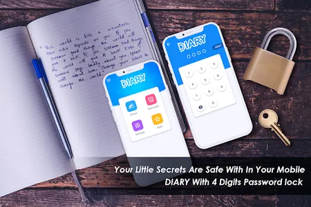 Diary for Boys Girls with Lock screenshot 9