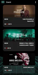 Neon Eventi screenshot 0