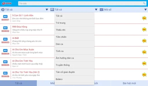 Vitek List screenshot 3